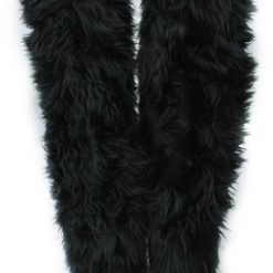 Fur Leg Warmer Black