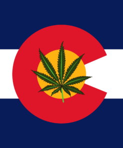 Colorado State Cannabis Flag