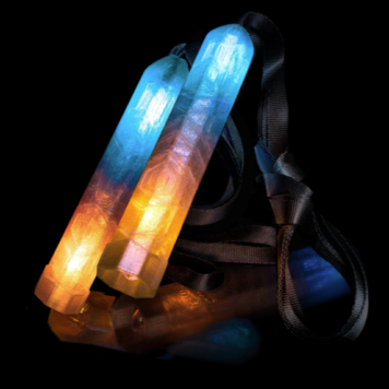 Crystal poi lite v2 with FS Flowlights