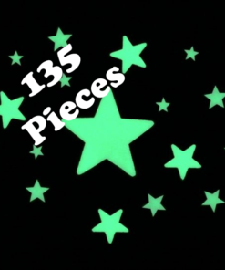 Glow Stars 135 Pieces
