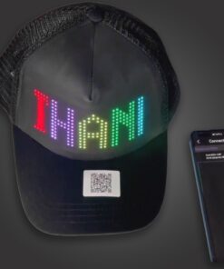 Programmable Display Snapback Hat