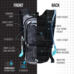 Alternative view of Hydration Backpack - CLEAR