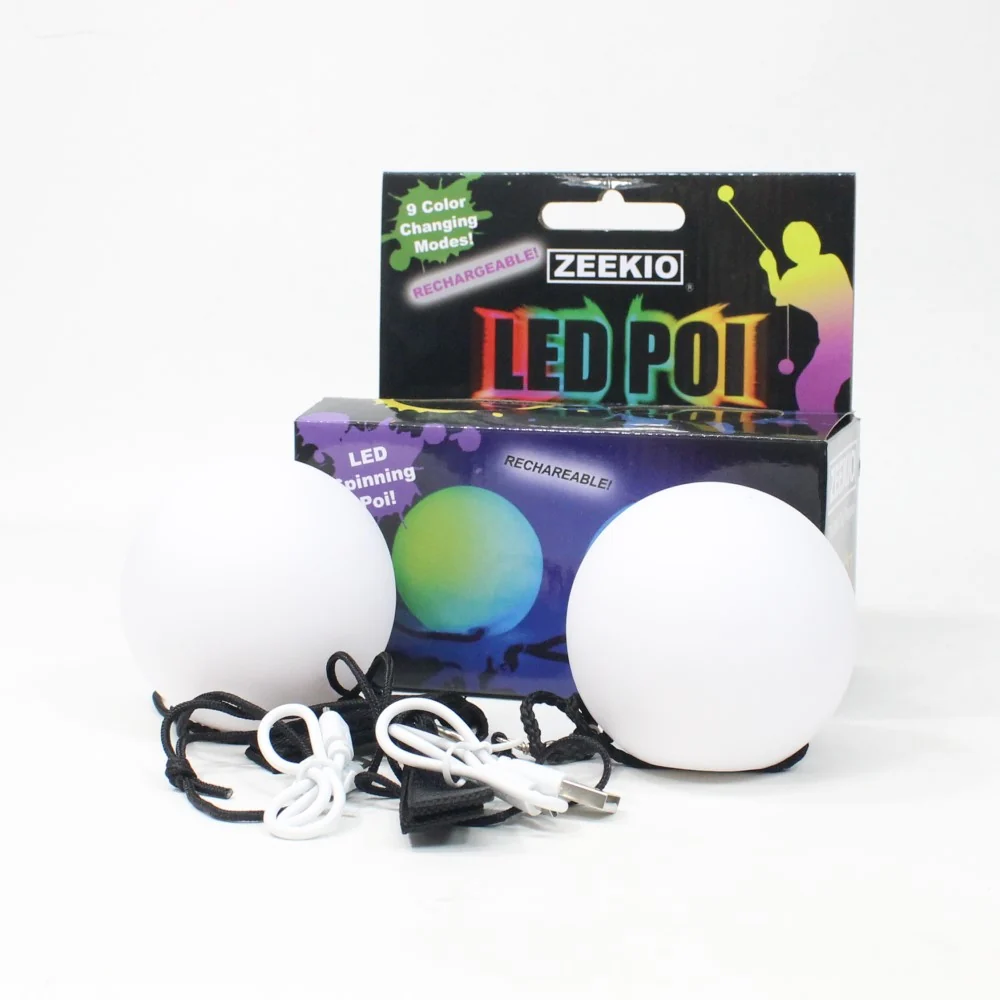 Rechargeable LED POI Set - Image 2